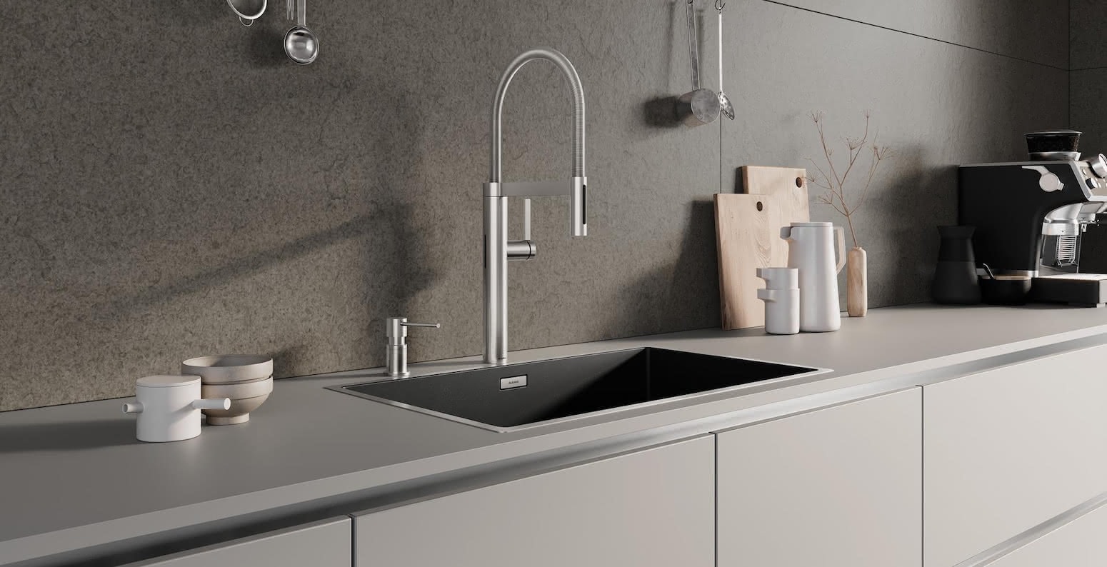 grifo-de-cocina-distintos-acabados-flexible-profesional-con-sensor-color-acero-fabricante-blanco-modelo-blancoculina