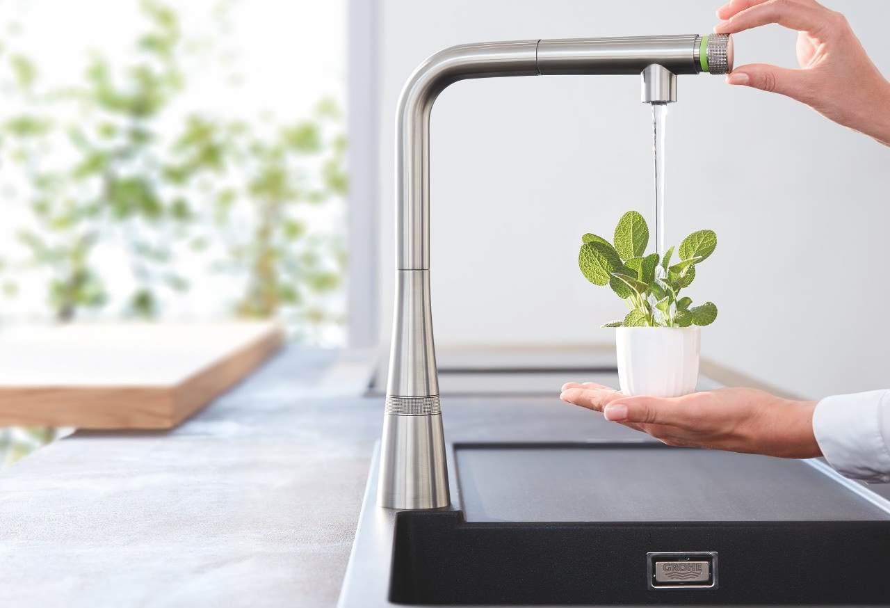 grifos-de-cocina-con-cano-alto-fabricante-grohe-modelo-smart-control