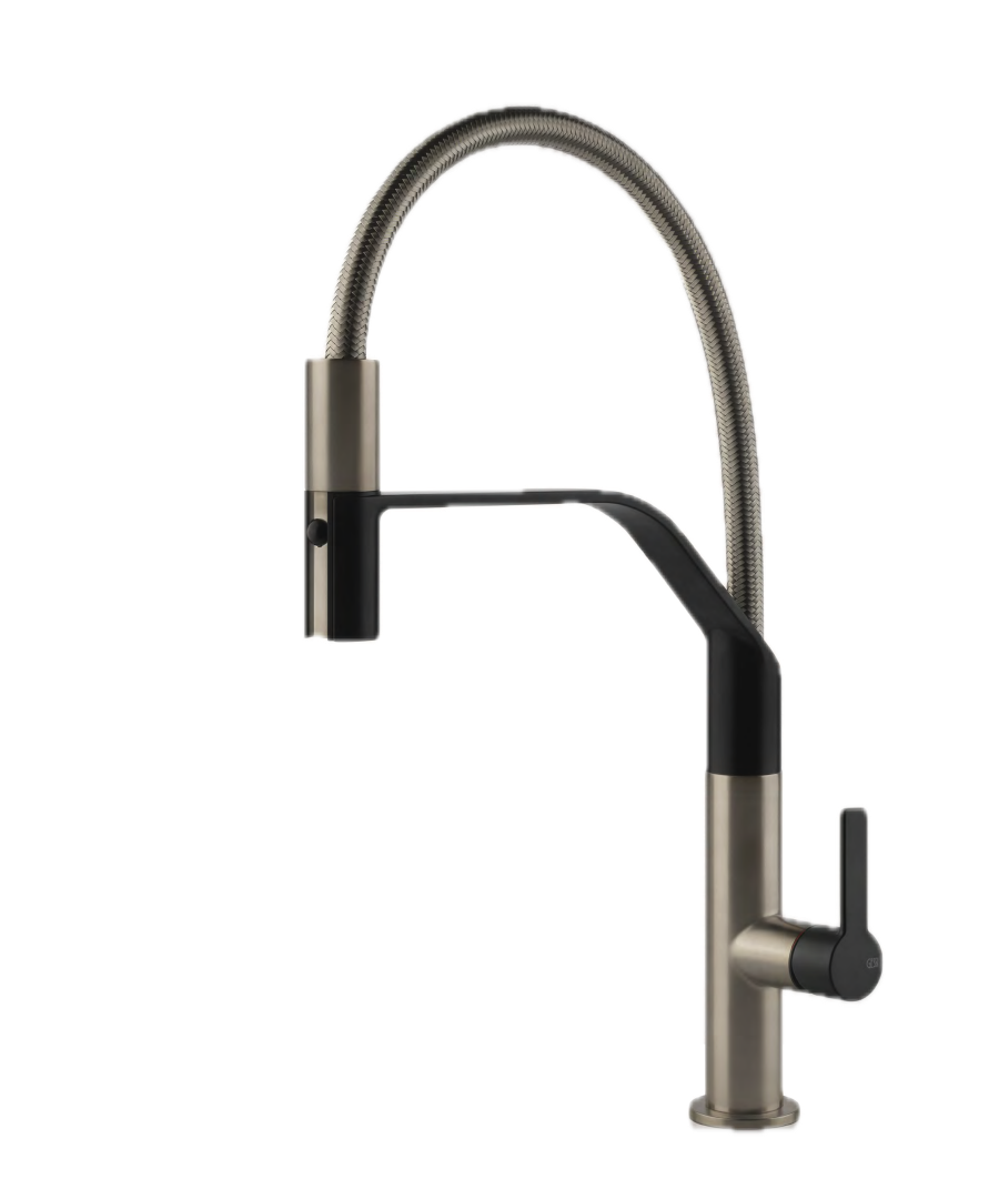 grifos-de-cocina-con-ducha-fabricante-gessi-modelo-mesh-color-acero-finox